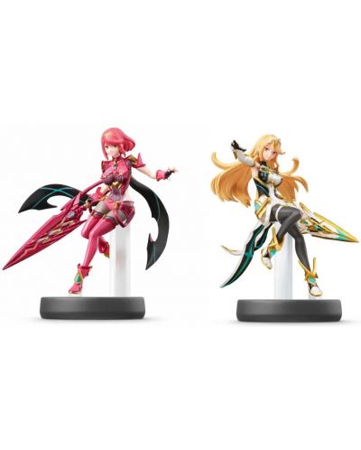 Figurina Nintendo amiibo - Pyra & Mythra 2 in 1 Pack [Xenoblade] - 1